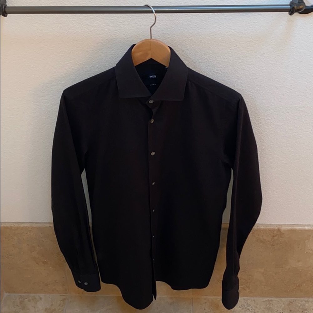 Hugo Boss Dress Shirt - Sharp Fit - Size 15